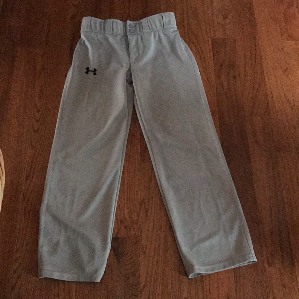 Under Armour grey baseball pants